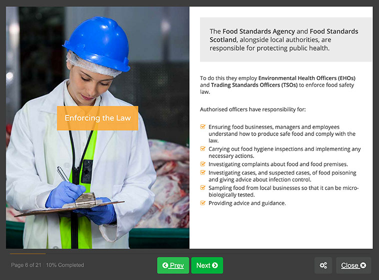 Level 3 Food Hygiene In Manufacturing | Online Training