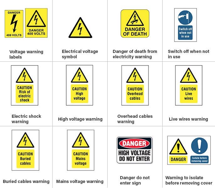 Electrical Safety Symbols & Signs Do You Know Them?