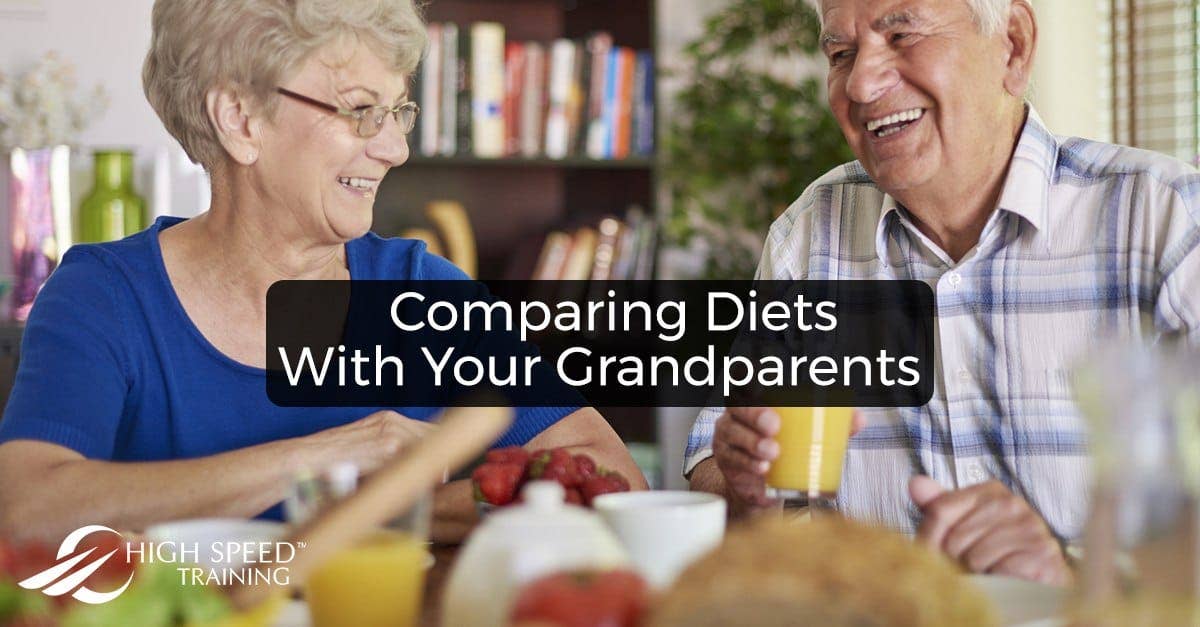 Changes In Eating Habits - Comparing Diets With Your Grandparents'