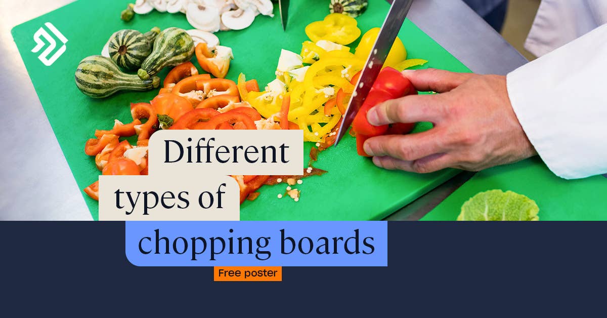 Chopping Board Colours For Food Safety Free Poster