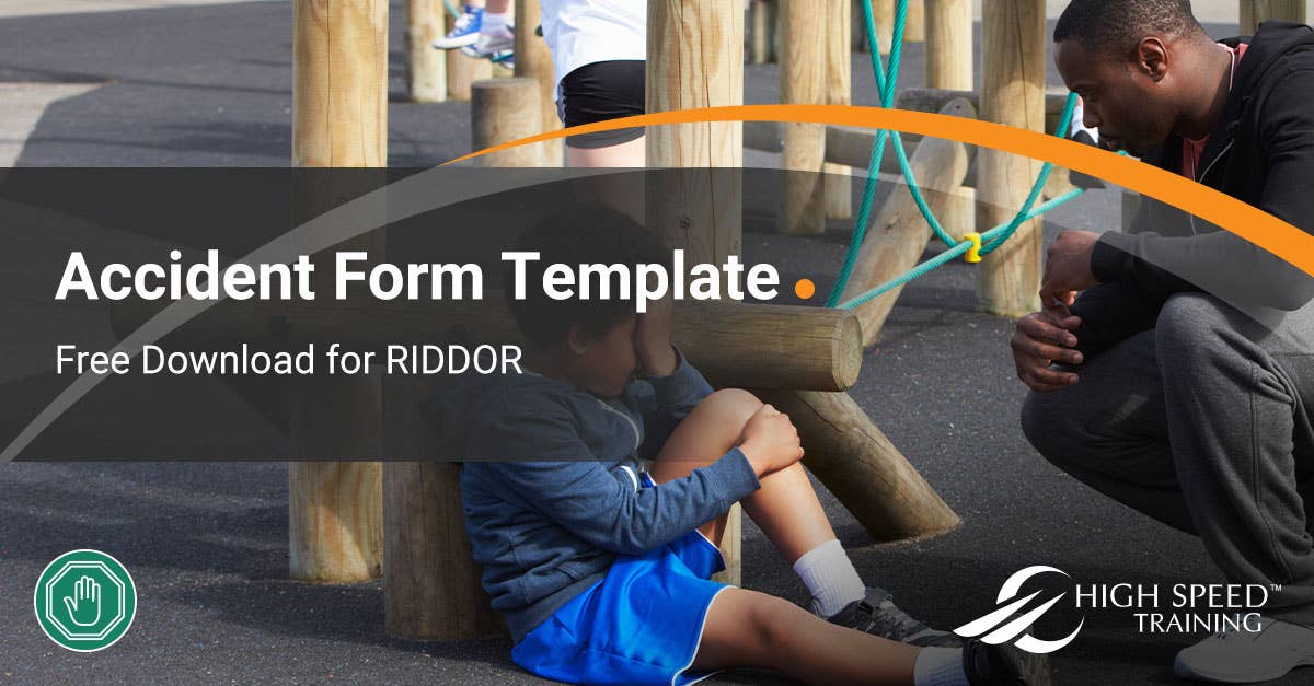 Riddor Template Form Fill Out And Sign Printable Pdf