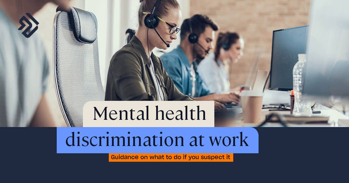 Mental Health Discrimination Examples