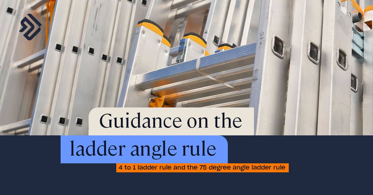 What is the Ladder Angle Rule? 4 to 1 Ladder Rule & More