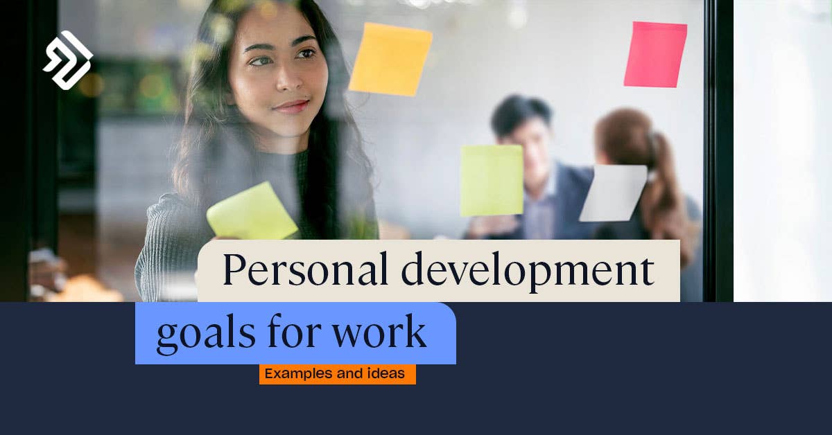 Personal Development Goals For Work Examples Ideas