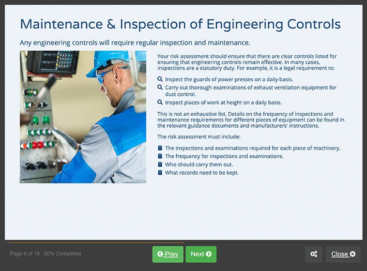 Screenshot 02 - Risk Assessment