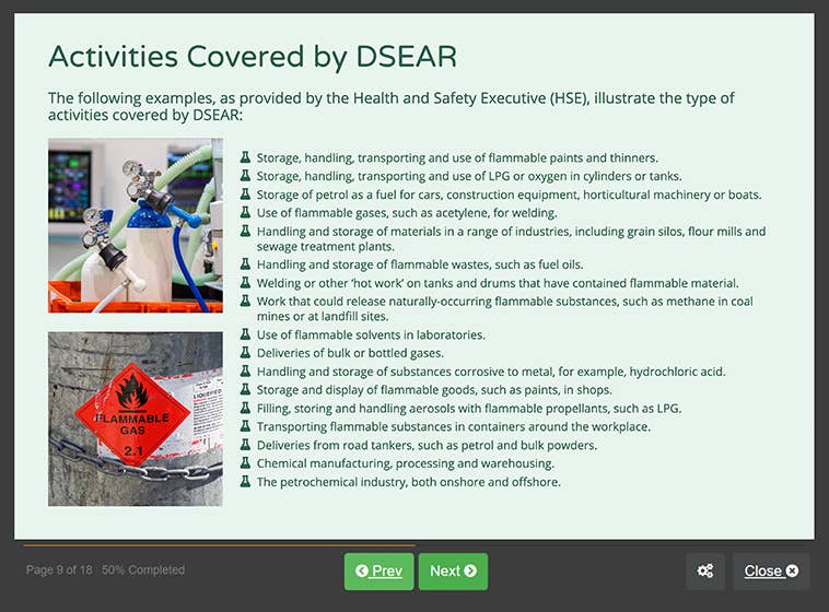 Dsear Training Online Risk Assessment Course 6513