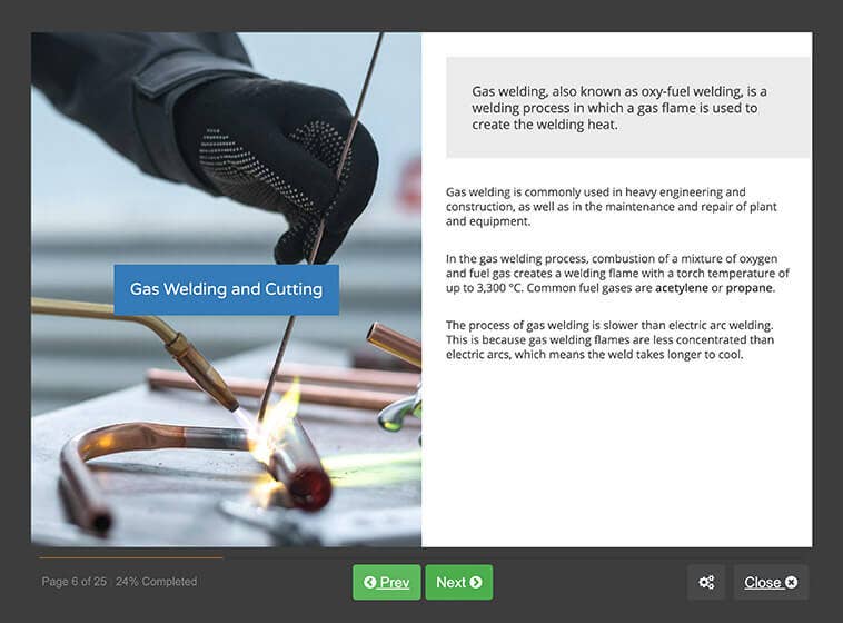 Screenshot 02 - Welding Safety